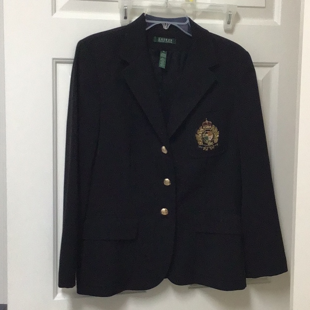 Ralph  Lauren Black Blazer